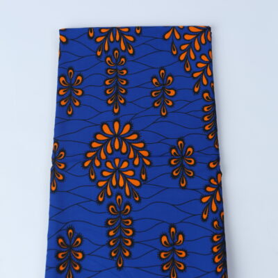 African Print Fabric-  Geometric Pattern Ankara Cloth