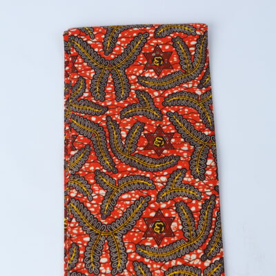African Print Fabric-  Geometric Pattern Ankara Cloth