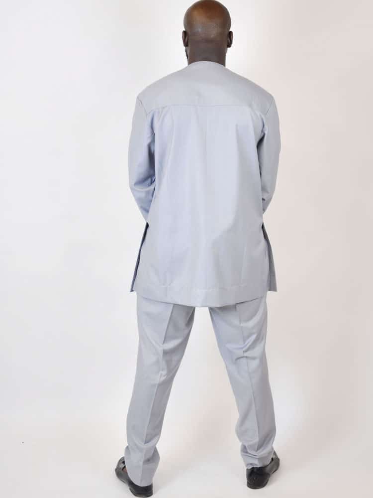 Wole Men's African Embroidered Suit - Image 2