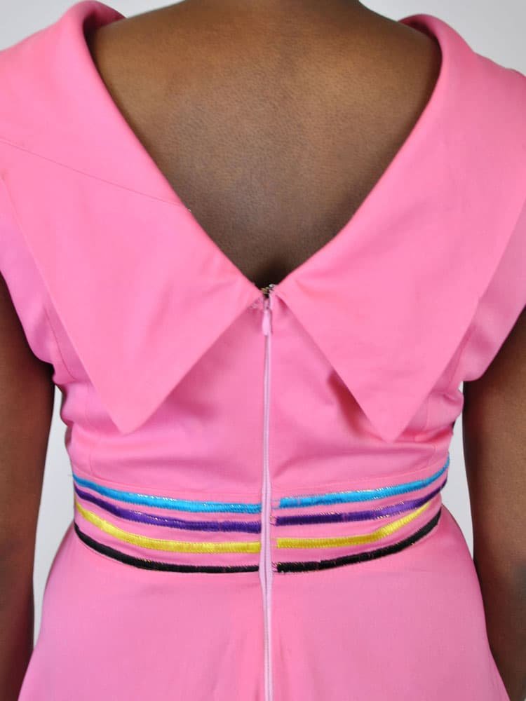 Pink Lila Skater Dress - Image 3