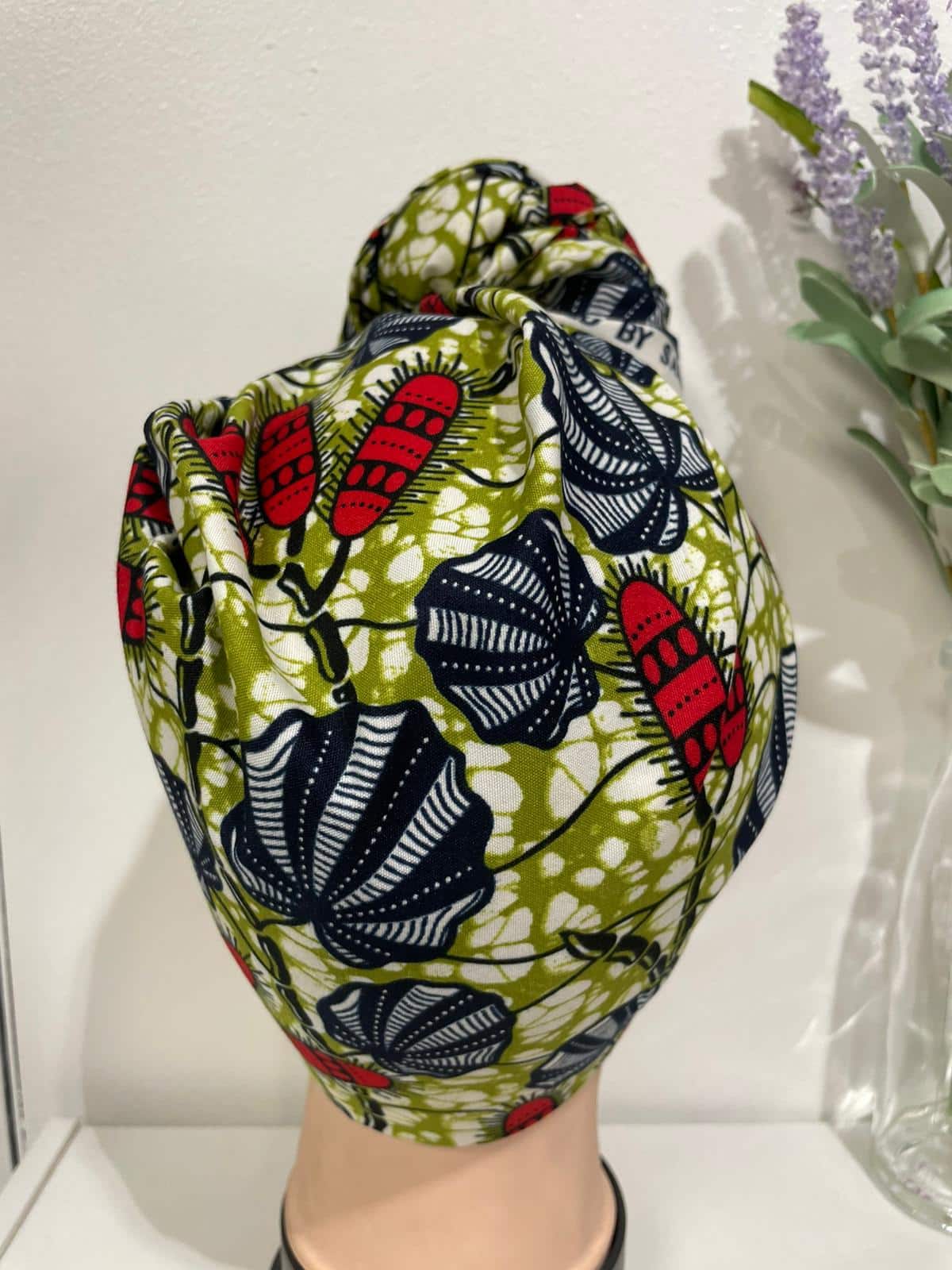 Wanjiru African Print Head Wrap - Image 3