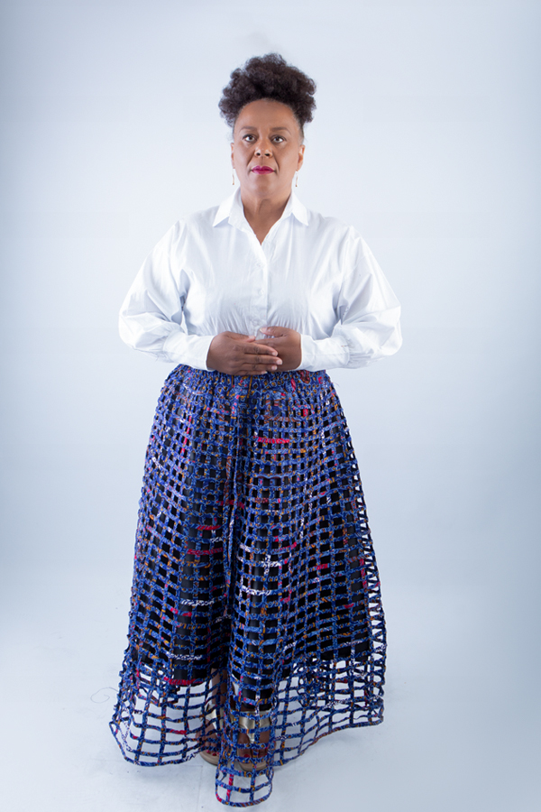 Duri Weaved Stylish African Mix Ankara Print Skirt - Image 5