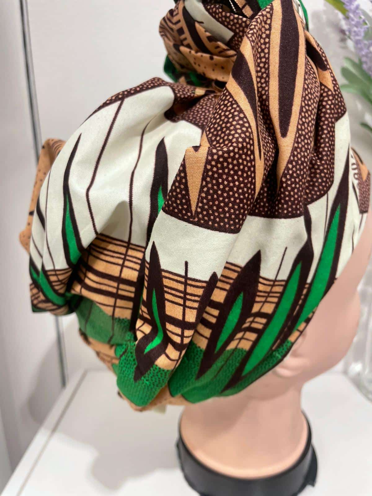 Jiru African Print Head Wrap - Image 2