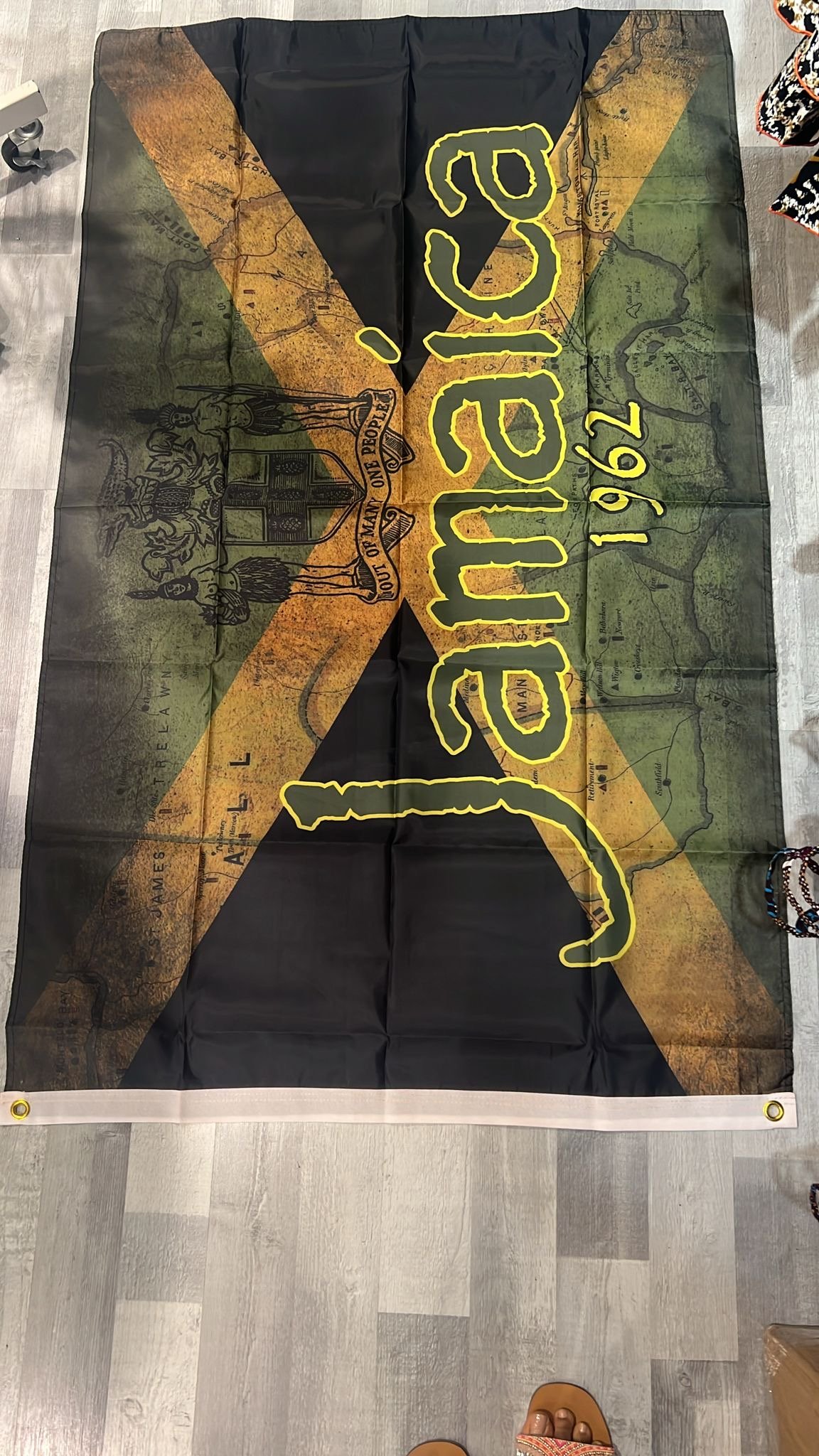 Rasta Large Flag – Jamaica Reggae