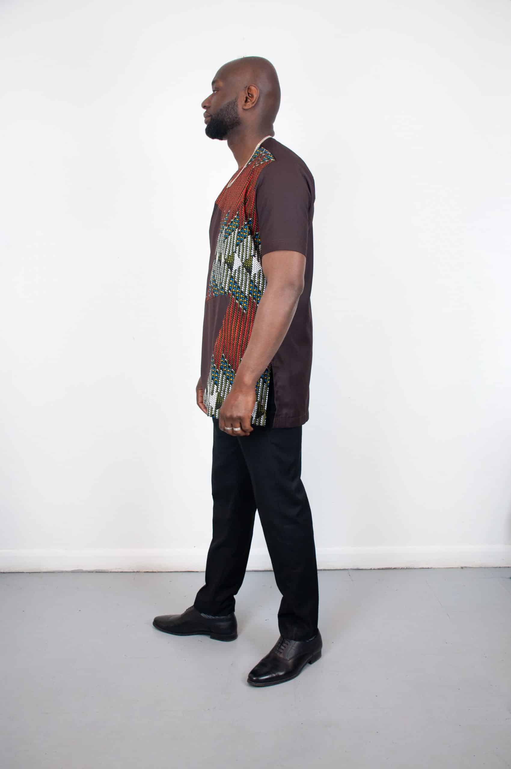 Francois Abstract Cotton Shirt - Image 2