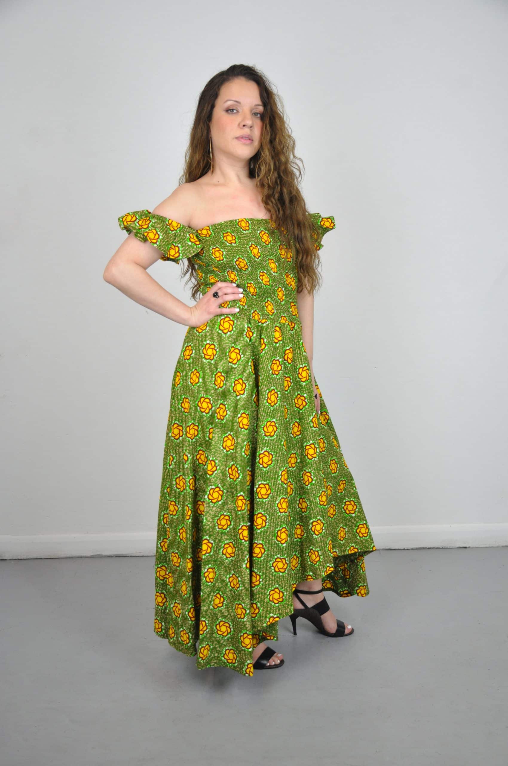 Zora Off Shoulder Dress - Image 4