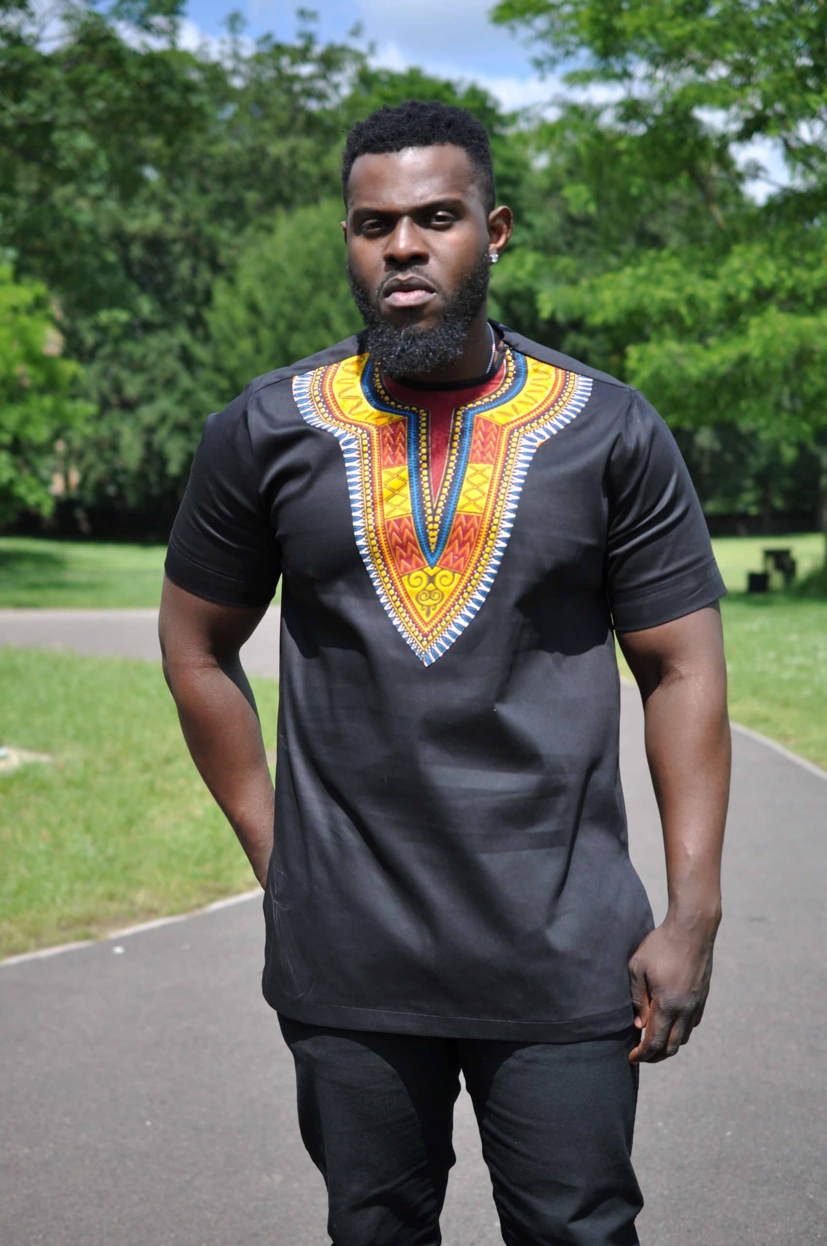 Kwame Men's African Shirt