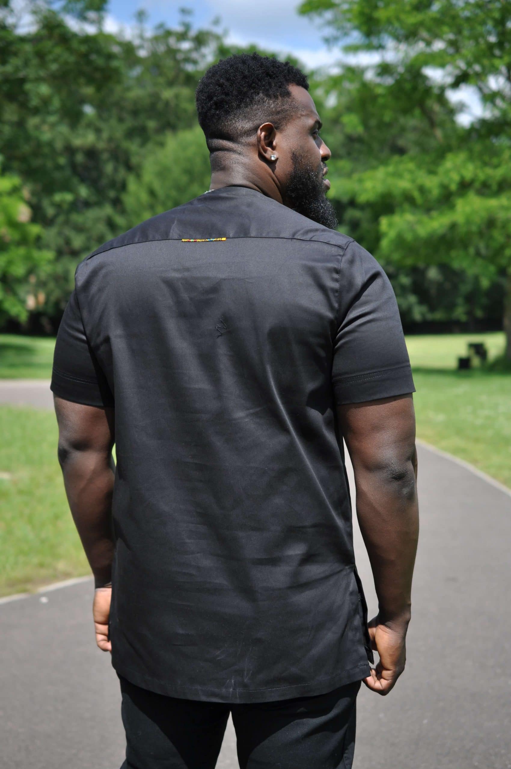 Kwame Men's African Shirt - Image 3