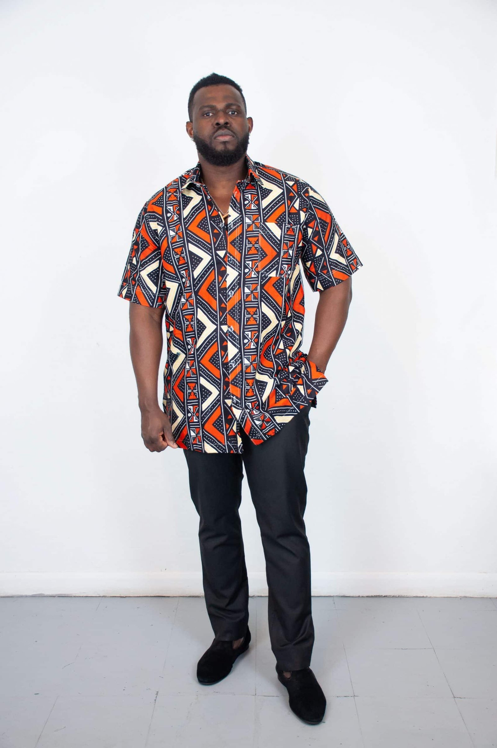 Onyeka Ankara Short Sleeve Shirt