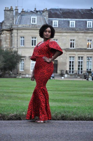 Zara African Bodycon Flare Dress - Image 7