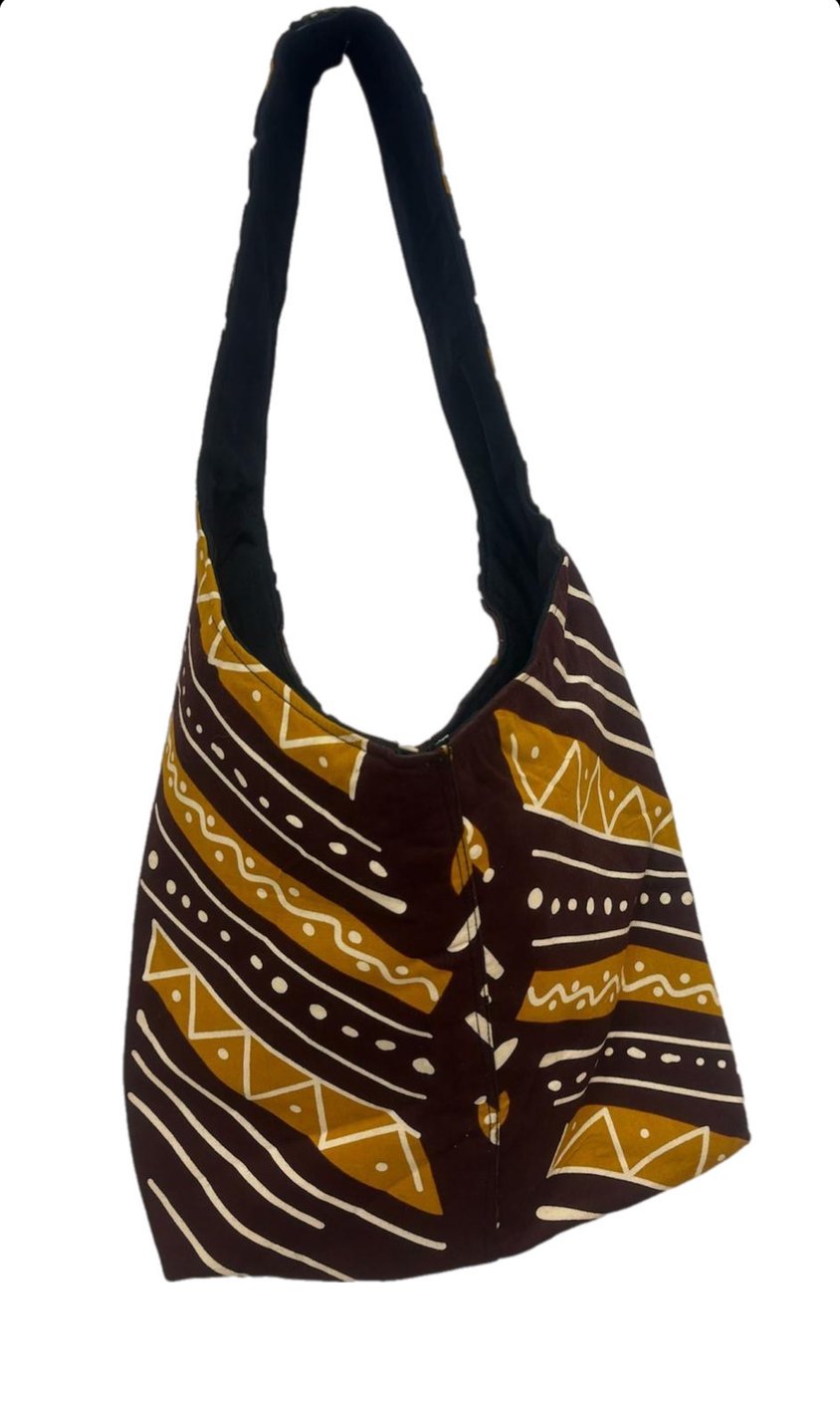 Anna Ankara African Print Medium Shoulder Bag - Image 3