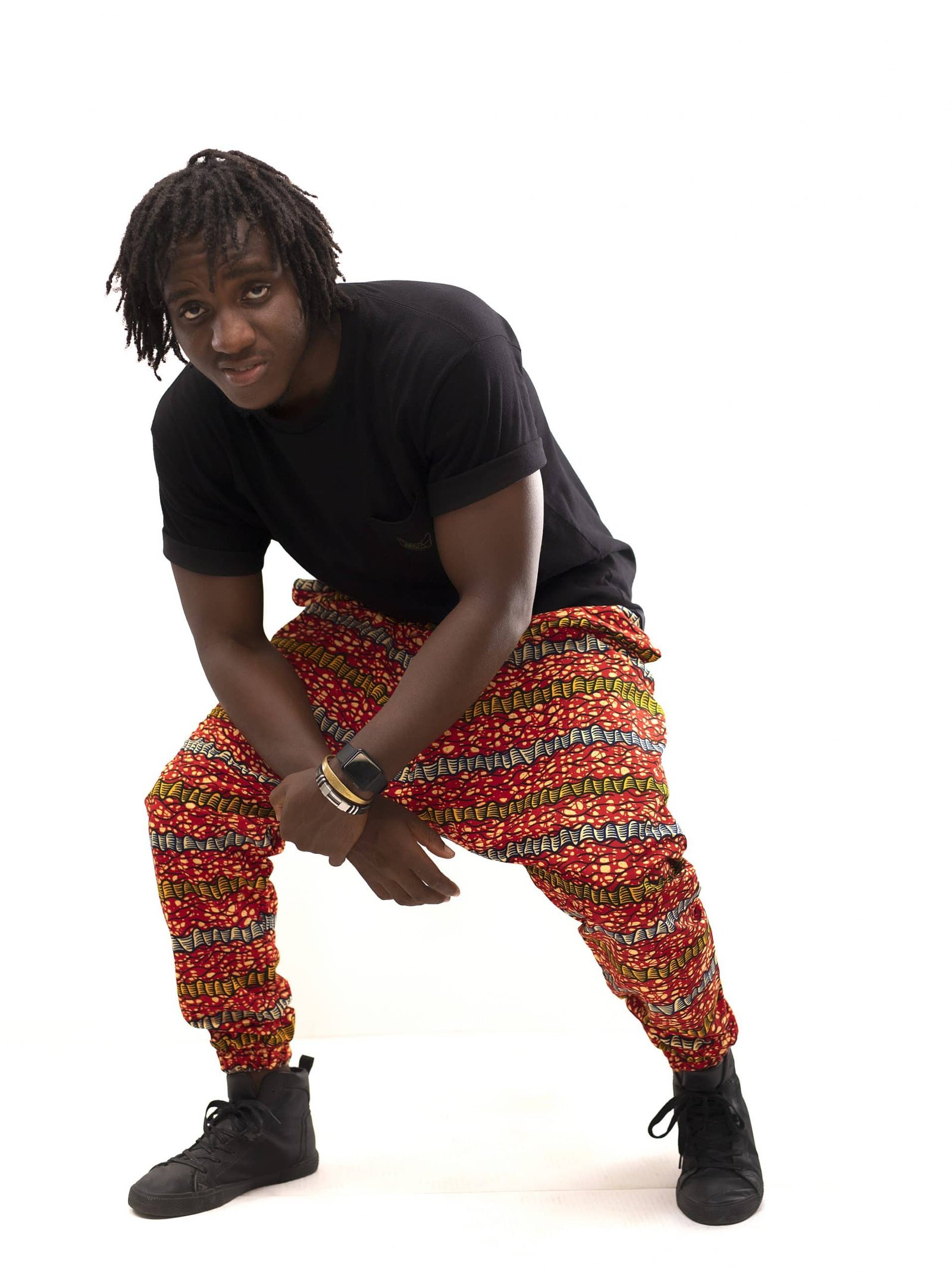 Stylish Puleng African Print Harem Low Crotch Trousers - Image 2