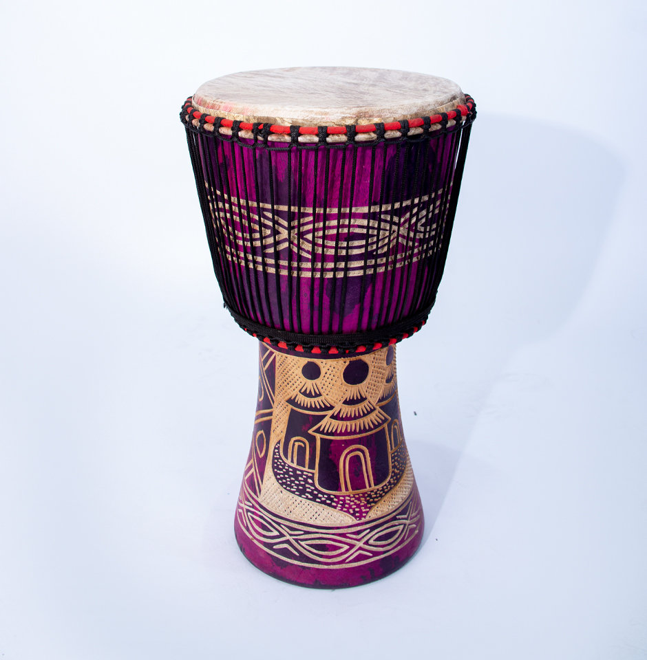 Impressive Djembe Drum Amazingly African Crafted Large