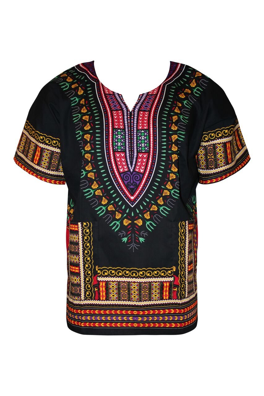 Traditional African Unisex Dashiki Shirt - Image 5