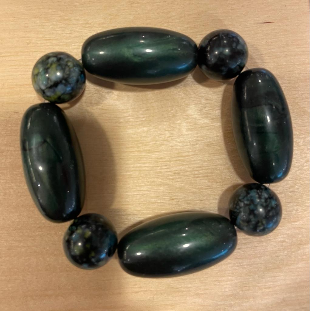 Seble Handmade Abstract Chunky Bracelet - Image 2