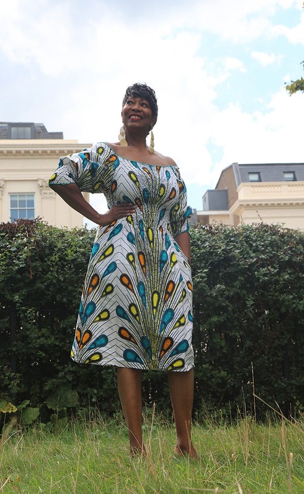 Adjo Stunning Drop Waist Style Bandeau Dress - Image 4