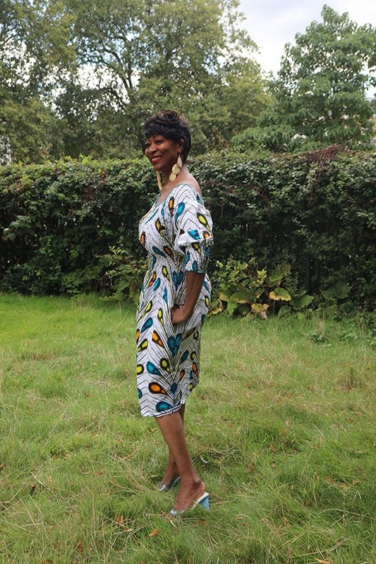 Adjo Stunning Drop Waist Style Bandeau Dress - Image 5