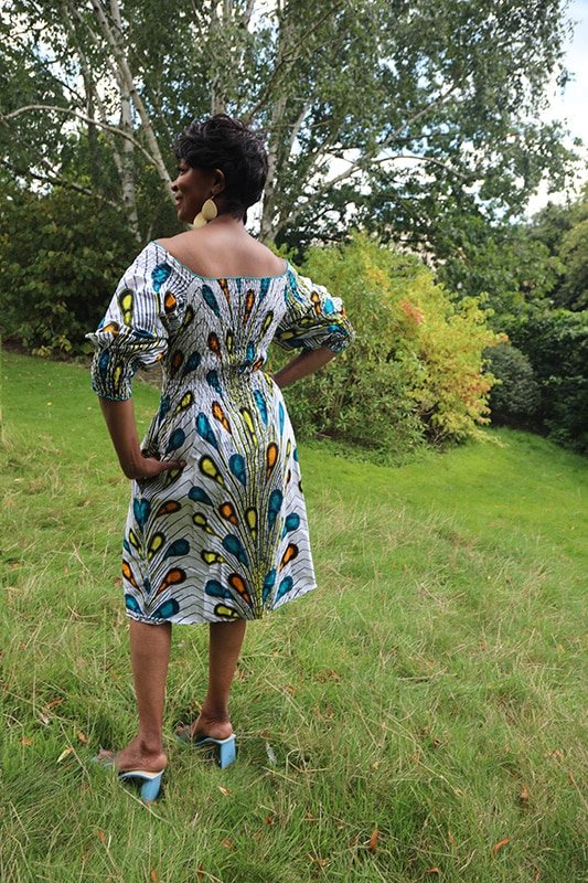 Adjo Stunning Drop Waist Style Bandeau Dress - Image 3