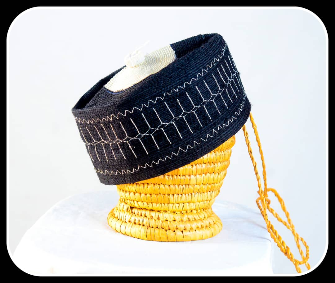 Authentic Traditional Nigerian Men’s Hausa Cap - Image 3