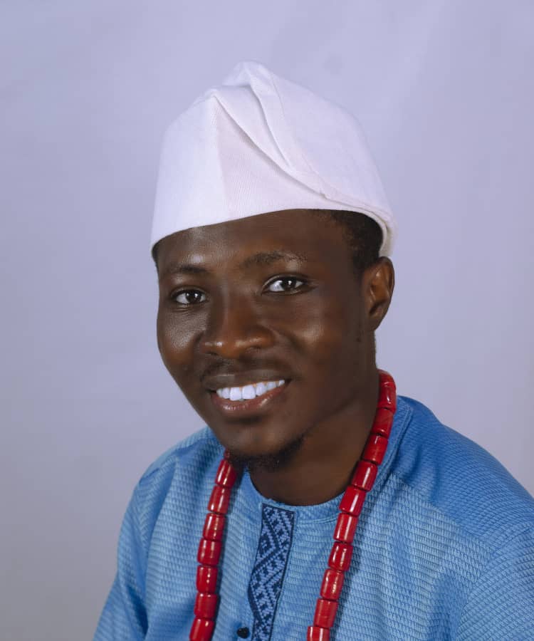 Authentic Traditional Yoruba Asooke Hat for Men