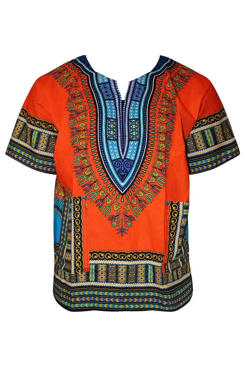 Traditional African Unisex Dashiki Shirt - Image 7
