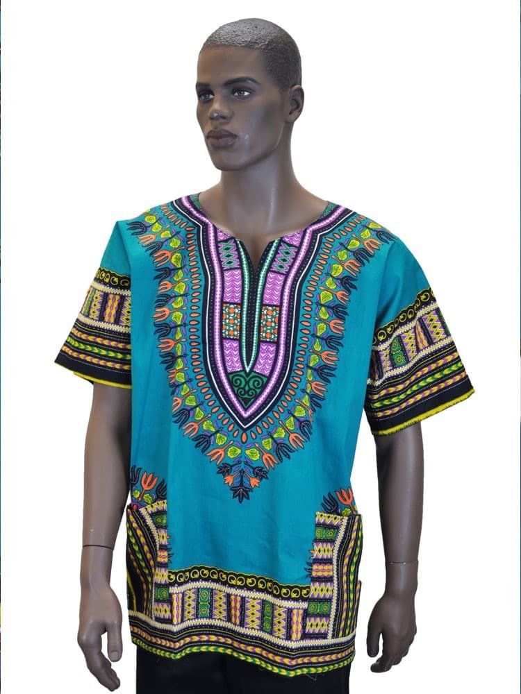 Traditional African Unisex Dashiki Shirt - Image 4