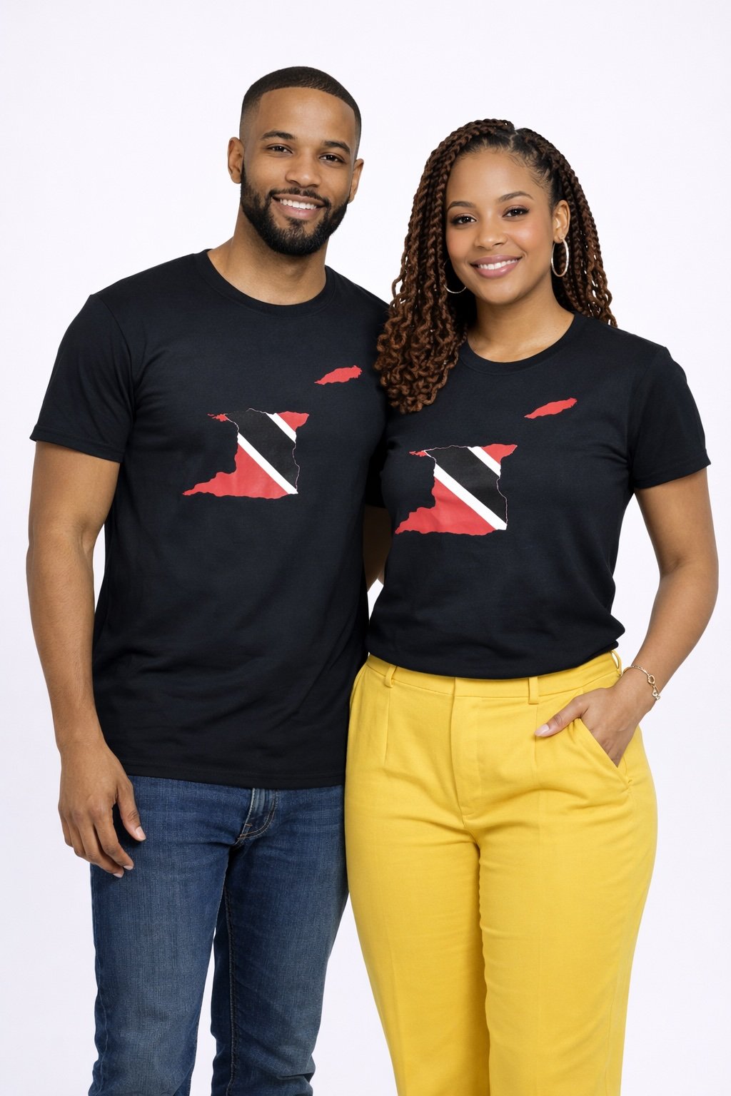 Trinidad Colours Country Flag Unisex Top