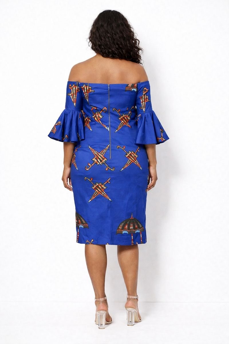 African Print Dress - Image 4