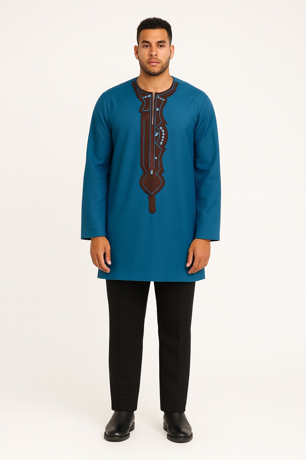 Men’s Embroidered Kaftan Top