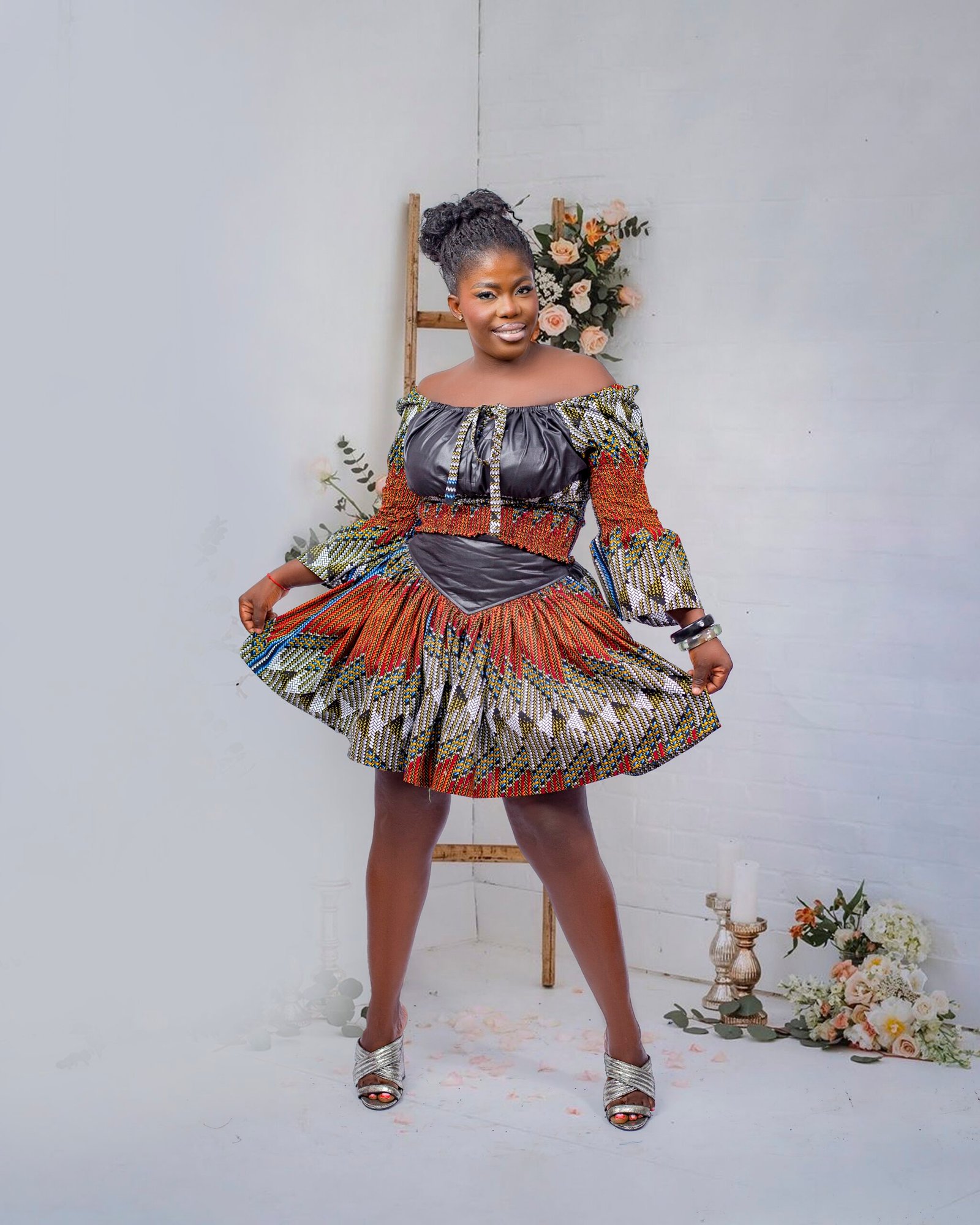 African Print Set - Image 3