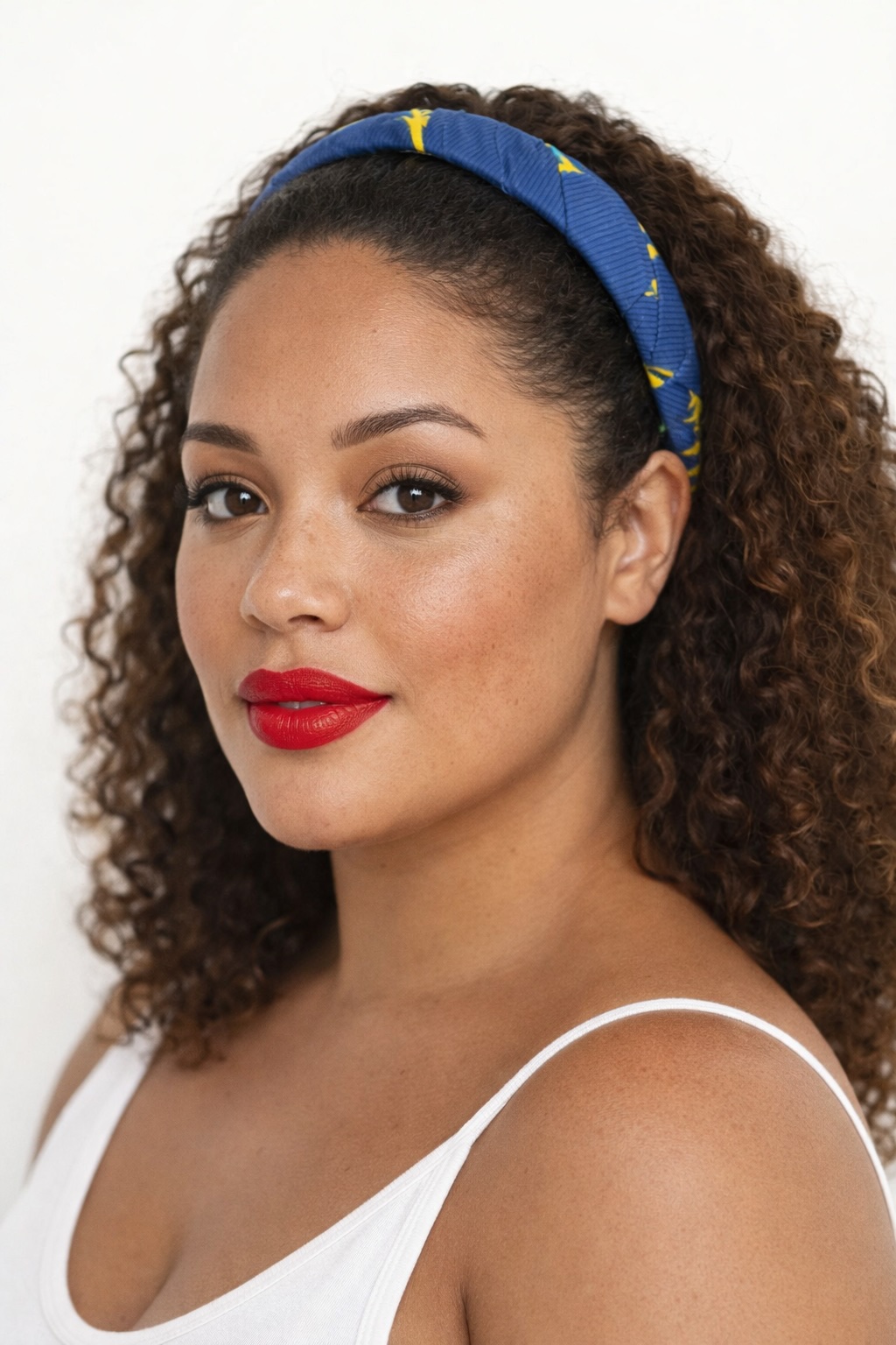 African Print Padded Headband - Image 6