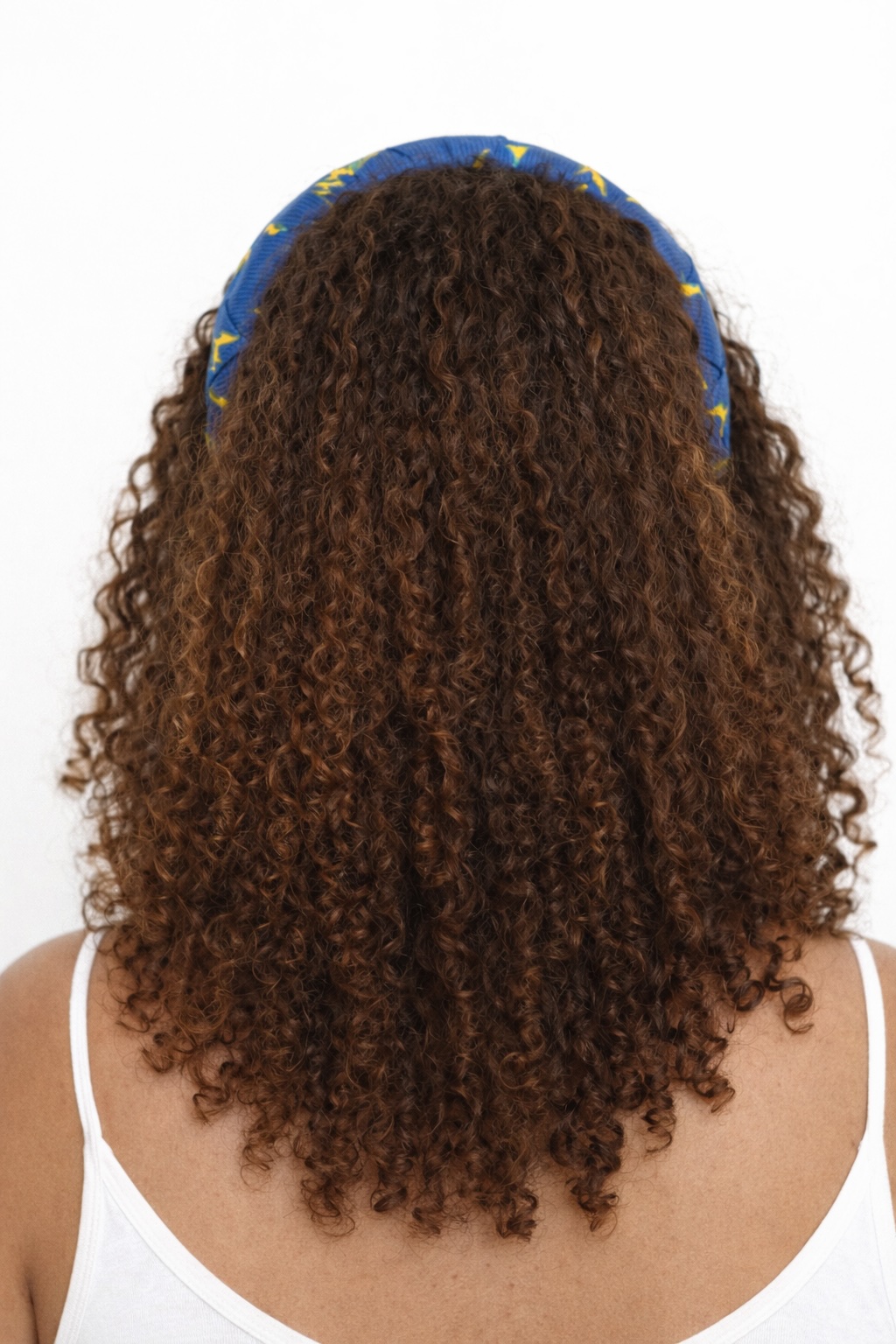 African Print Padded Headband - Image 5