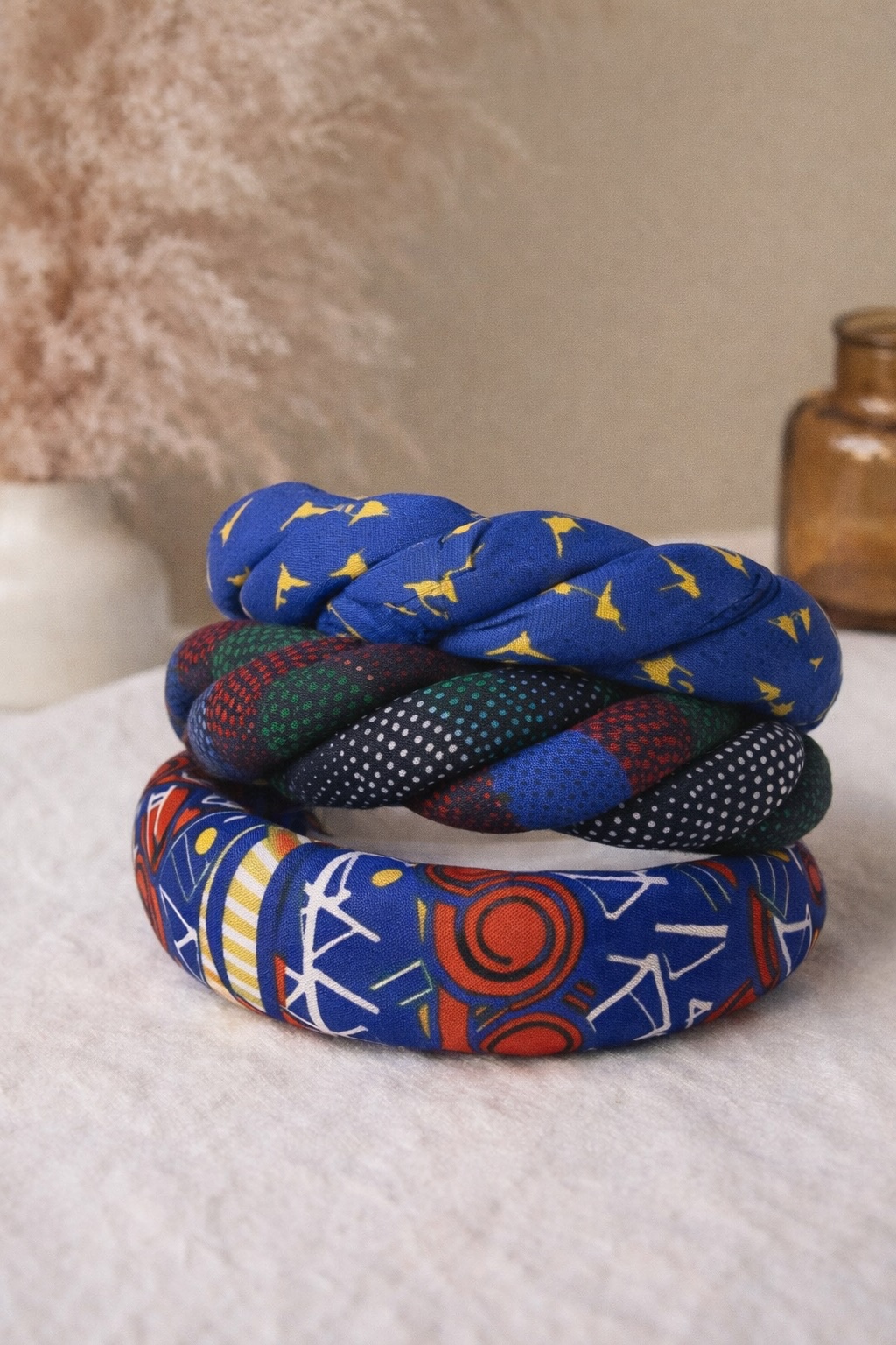 African Print Padded Headband