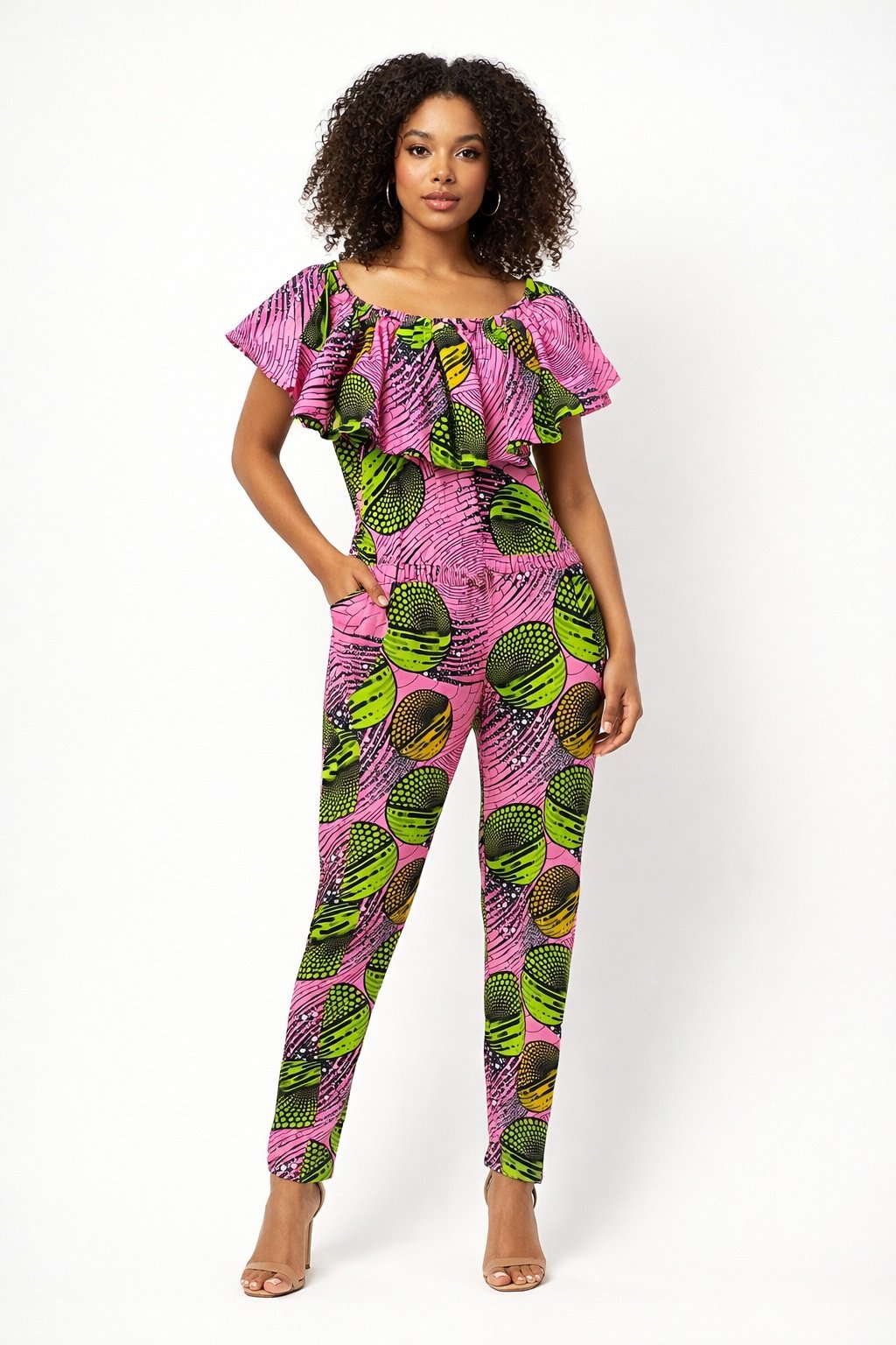 African Print Jumpsuit