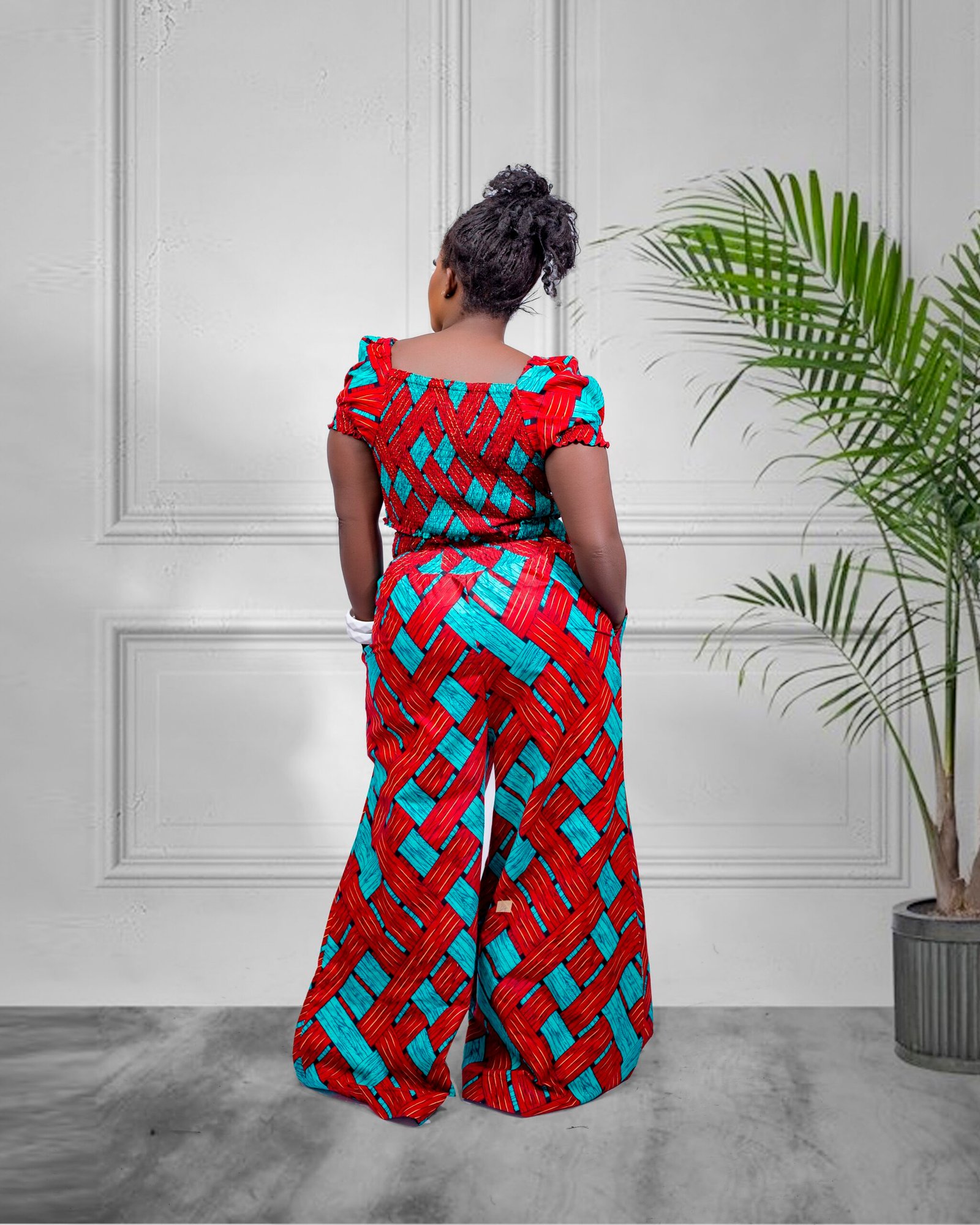 Vibrant Wide-Leg Co-ord - Image 3