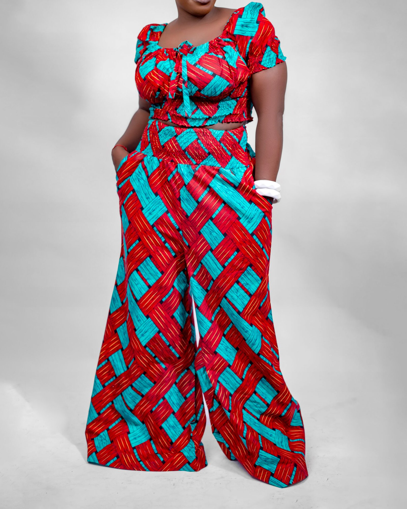 Vibrant Wide-Leg Co-ord - Image 5