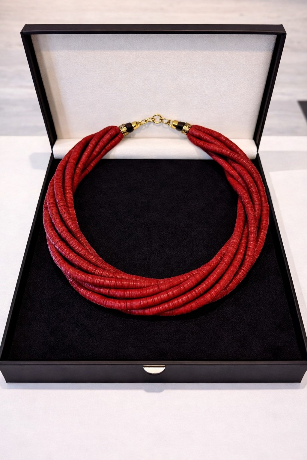 Handcrafted Beaded Necklace - Image 3