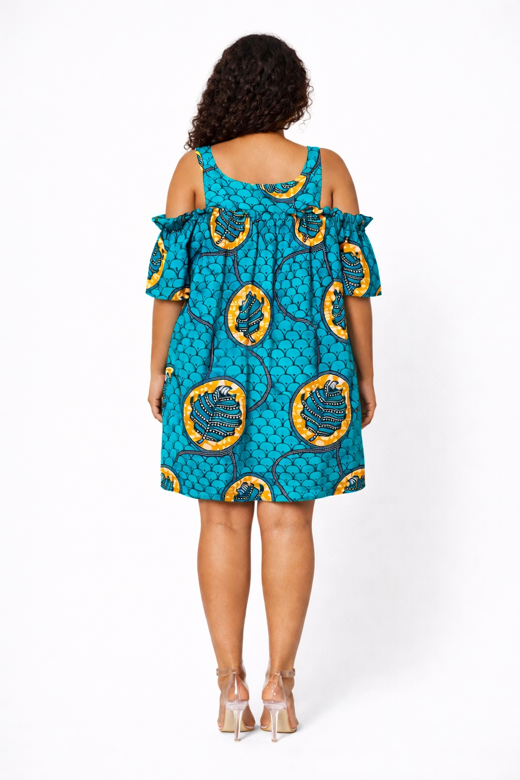 African Print Dress - Image 5