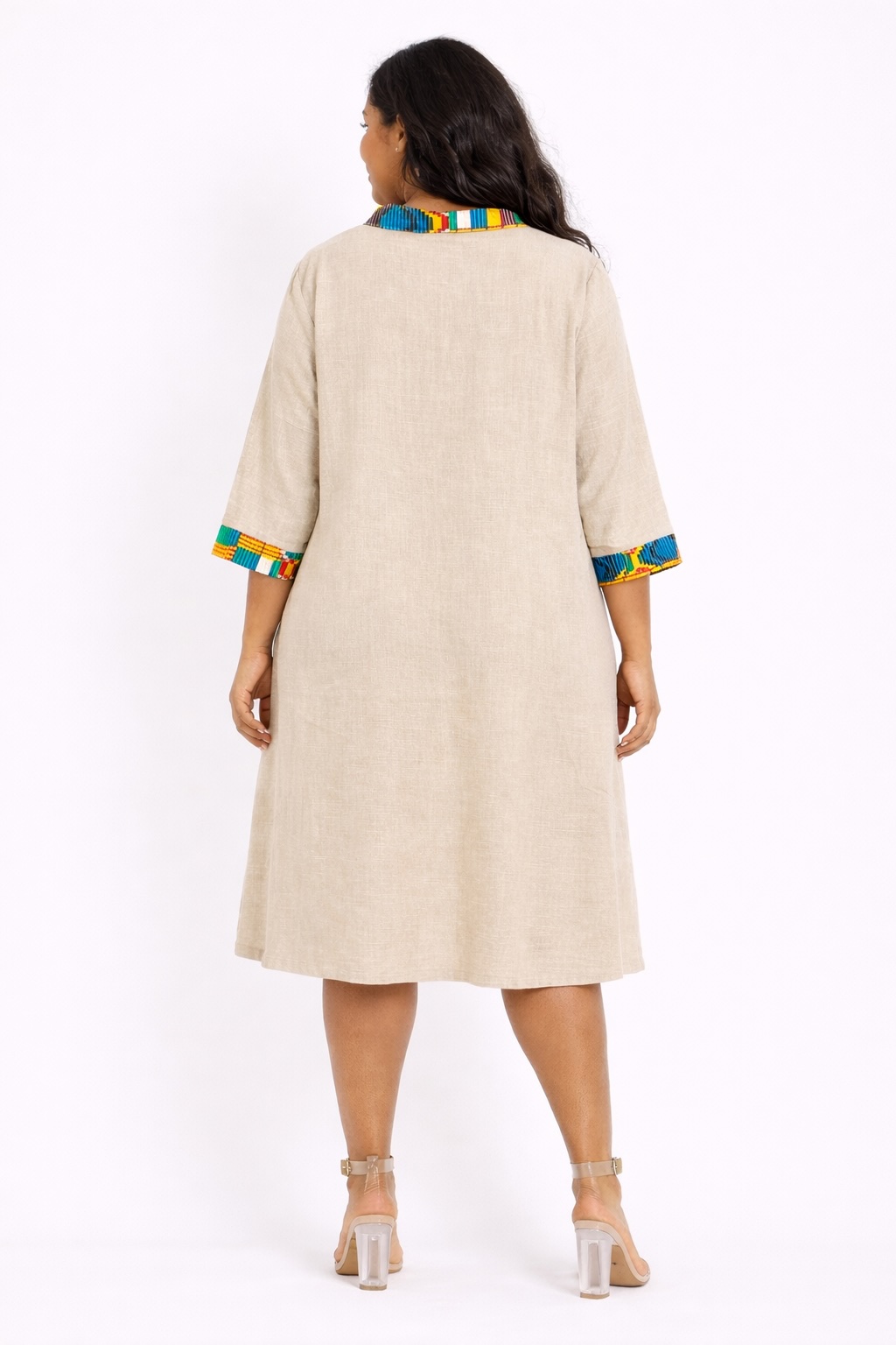 African Print Dress - Image 3