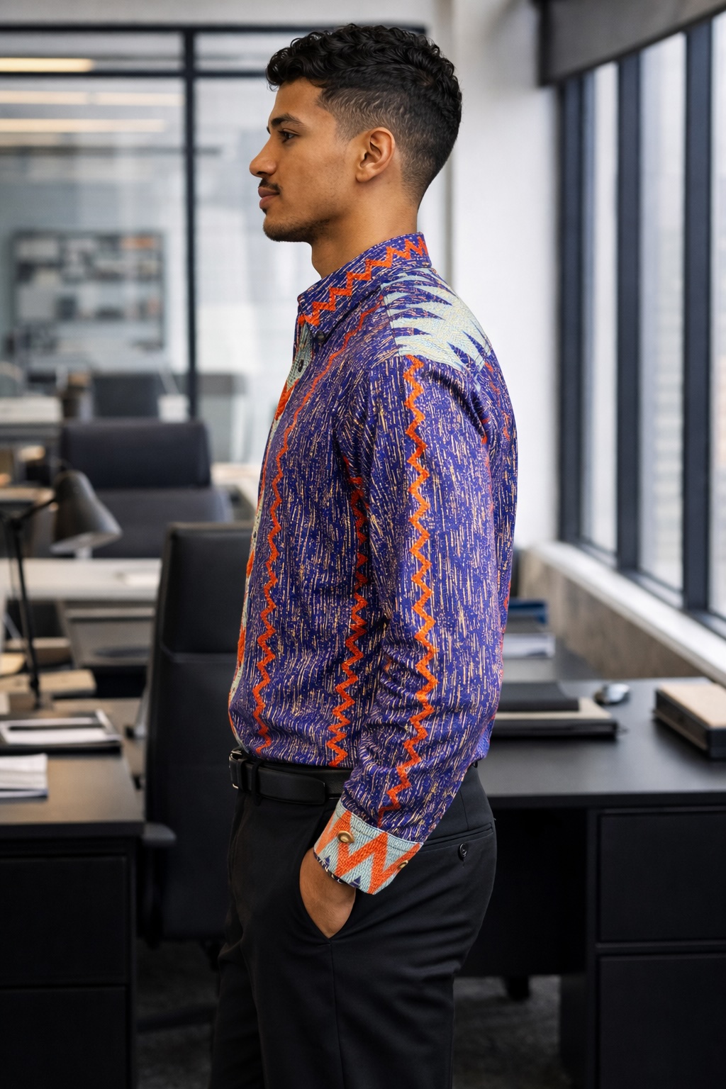 African Print Shirt - Image 4
